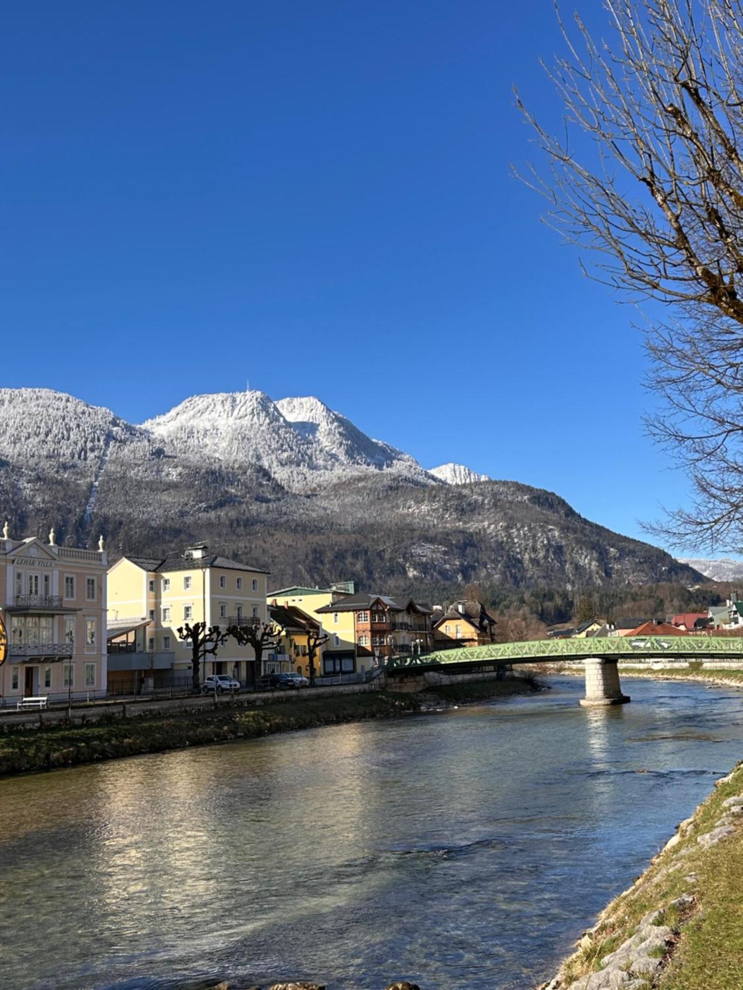 Kristall Doppelzimmer Direkt Im Zentrum, Balkon Bad Ischl Kültér fotó